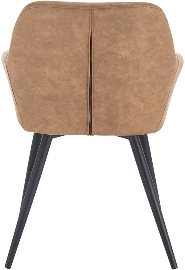 Rootz Modern stoppad matstol - Bekväm stol - Snygga sittplatser - Ergonomisk design, hållbar konstruktion, enkel montering - 49cm x 43cm x 81cm