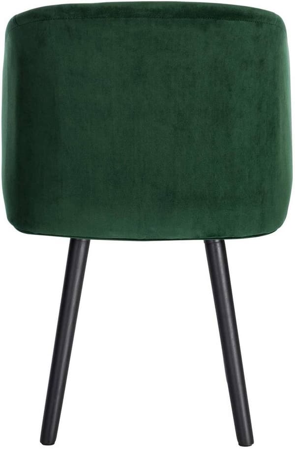 Rootz Ergonomic Dining Chair - Sammetsstol - Bekväma sittplatser - Ryggstöd, hållbar konstruktion, mångsidig stil - 45cm x 46cm x 84cm