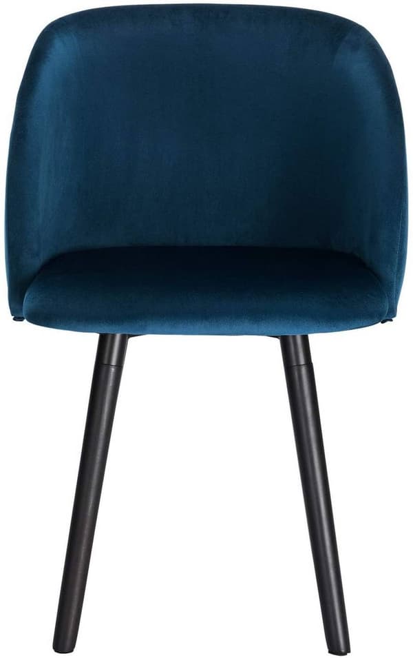 Rootz Ergonomic Velvet -ruokailutuoli - Comfort-tuoli - Tyylikäs istuin - Ergonominen tuki - Laadukkaat materiaalit - Monipuolinen muotoilu - 45 cm x