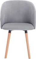 Miniatyrbillede 4 af 8: Rootz Ergonomic Velvet Spisestuestol - Komfortstol - Stilfuld siddeplads - Ergonomisk støtte - Materialer af høj kvalitet - Alsidig brug - 45cm x 46cm