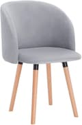 Miniatyrbillede 1 af 8: Rootz Ergonomic Velvet Spisestuestol - Komfortstol - Stilfuld siddeplads - Ergonomisk støtte - Materialer af høj kvalitet - Alsidig brug - 45cm x 46cm