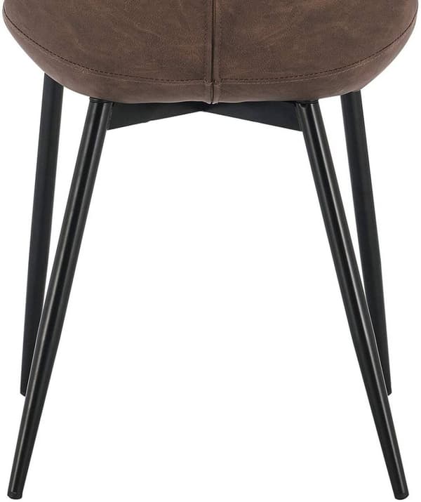 Rootz 4 ruokapöydän tuolin setti - Modernit tuolit - Tyylikkäät istuimet - Kestävää keinonahkaa - Ergonominen muotoilu - Helppo koota - 85,5 cm x 46 x