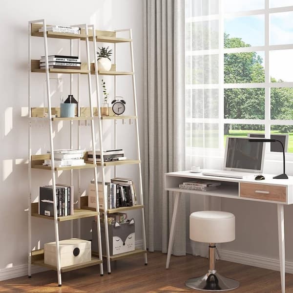 Rootz Industrial Style -säilytyshylly - Kirjahylly - Esittelyteline - Tyylikäs ja kestävä - Monitoiminen ja monipuolinen - Kaatumaton muotoilu - 41 cm