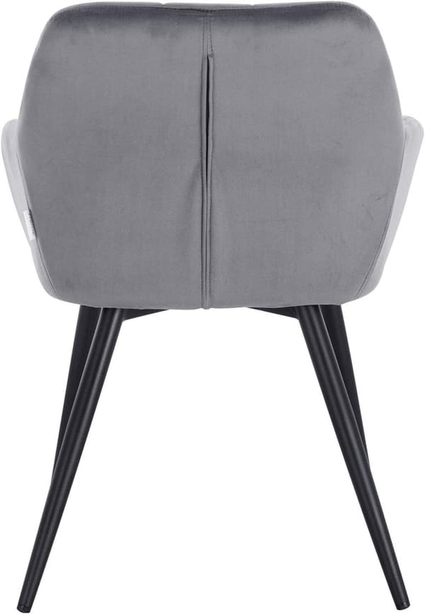 Rootz 6 ruokapöydän tuolin setti - Nojatuolit - Samettipehmustetut tuolit - Mukavat ja ergonomiset - Vakaa ja vankka - Monipuolinen muotoilu - 49 cm x
