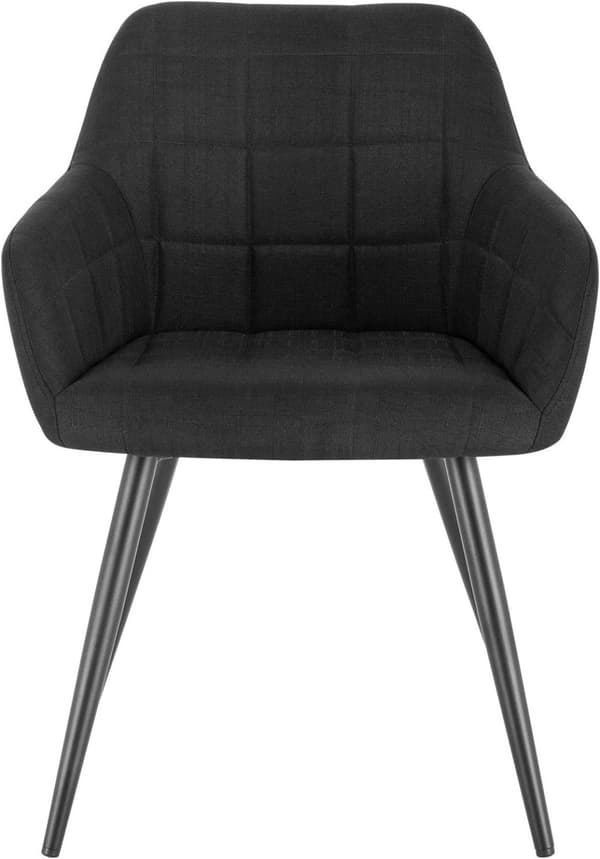 Rootz Set med 6 stoppade matstolar - Bekväma sittplatser - Moderna matstolar - Ergonomisk design - Hållbar konstruktion - Mångsidig stil - 43cm x 55cm