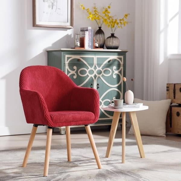 Rootz polstret spisestuestol - Komfortabel siddeplads - Stilfuld lænestol - Høj holdbarhed - Understøtter op til 150 kg - 55,5 cm x 83,5 cm x 56,5 cm
