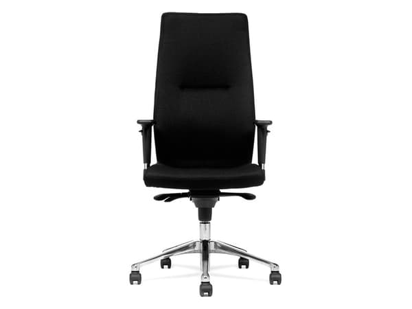 Kontorstol Nero HighBack, Sort tekstil