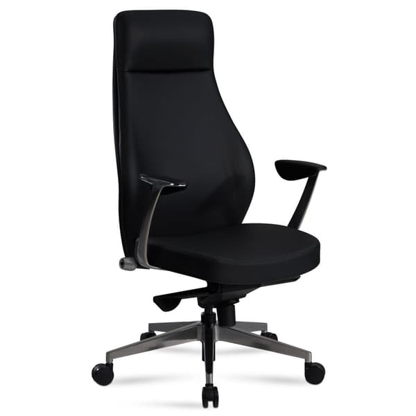 Rootz kontorsstol - Skrivbordsstol - Snurrstol - Ergonomisk design - konstläder - Bekväm & justerbar - 119cm-125cm x 74cm x 74cm