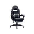 Miniatyrbild 1 av 7: Rootz Gaming Chair - Racing Style Stol - Liggande kontorsstol - Svart-Grå - PU-plast - Högdensitetsskum - Stål - Nylon - 67cm x 66cm x 126cm - Bekväm
