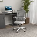 Miniatyrbild 2 av 10: Rootz Vinsetto Kontorsstol - Ergonomisk skrivbordsstol - Justerbar datorstol - Ultimate Comfort - Svankstöd - Lutande ryggstöd - 60cm x 59cm x 114-122