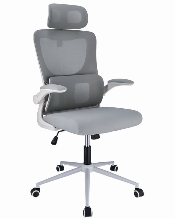 ZEO ergonomisk lænestol - grå