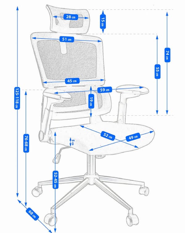 NEXT ergonomisk stol
