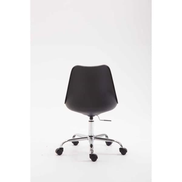 Kontorsstol - CLP - Toulouse - Faux - Svart - Samtida - Design - Plast