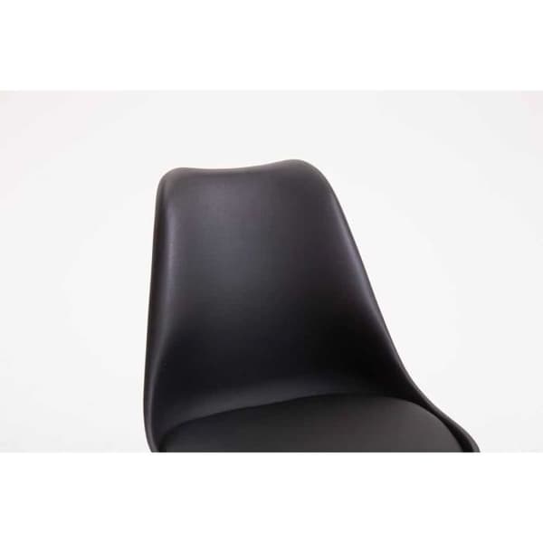 Kontorsstol - CLP - Toulouse - Faux - Svart - Samtida - Design - Plast