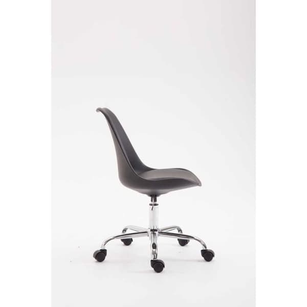 Kontorsstol - CLP - Toulouse - Faux - Svart - Samtida - Design - Plast