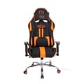 Miniatyrbild 2 av 4: Kontorsstol - CLP - Limit XM - Tyg - Svart - Orange - Ergonomisk och uppvärmd