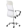 Miniatyrbild 4 av 4: Washington Ergonomic Mesh Kontorsstol med metallben, vit