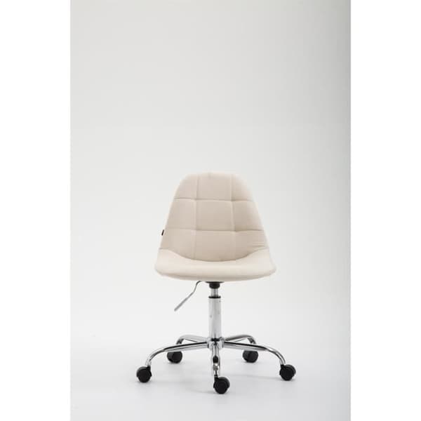 Reims Tyg kontorsfåtölj - CLP - Samtida - Design - Beige - På hjul