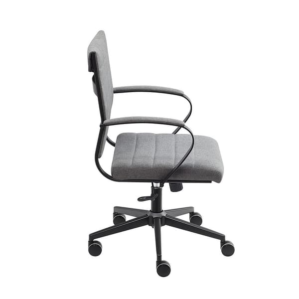 Kontorsstol Cádiz Antracit - Tyg - Black Steel Edition