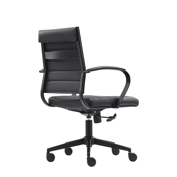 Kontorsstol Cádiz Black - Black Steel Edition