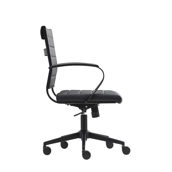 Kontorsstol Cádiz Black - Black Steel Edition