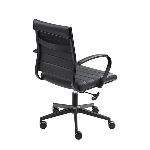 Kontorsstol Cádiz Black - Black Steel Edition
