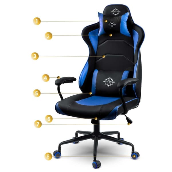Sofotel Yasuo Gaming Chair - Blå - 2591