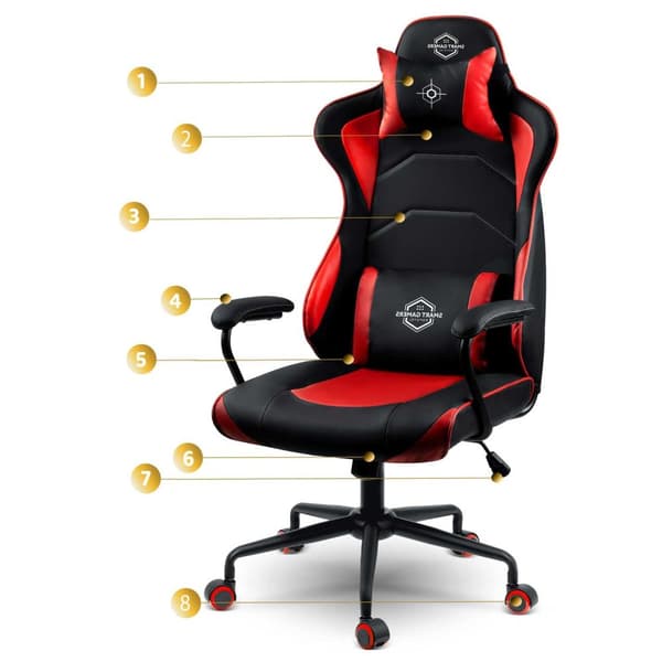 Sofotel Katarina Gaming Stol - Röd - 2590