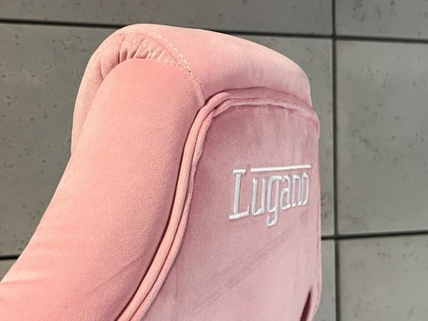 .Carrera M ALCANTARA ROSA snurrstol för skrivbord