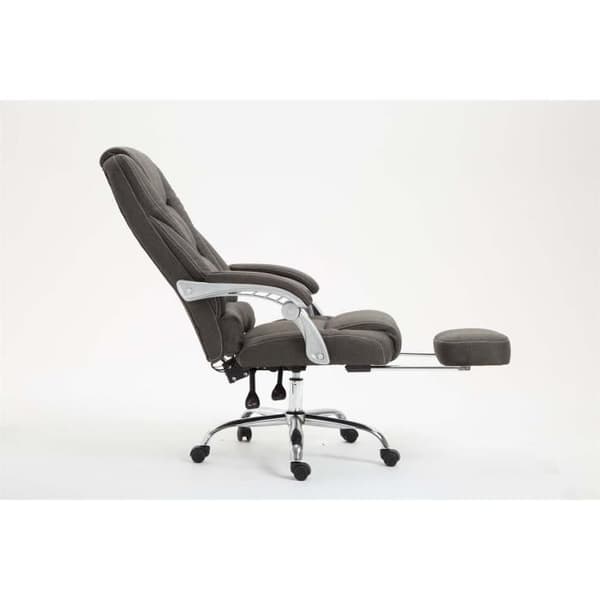 Kontorsfåtölj - CLP - Pacific - Tyg - Mörkgrå - Ergonomisk