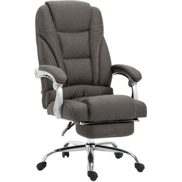 Kontorsfåtölj - CLP - Pacific - Tyg - Mörkgrå - Ergonomisk