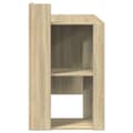 Miniatyrbilde 6 av 11: vidaXL Skrivebord sonoma eik 103,5x56,5x94 cm konstruert tre