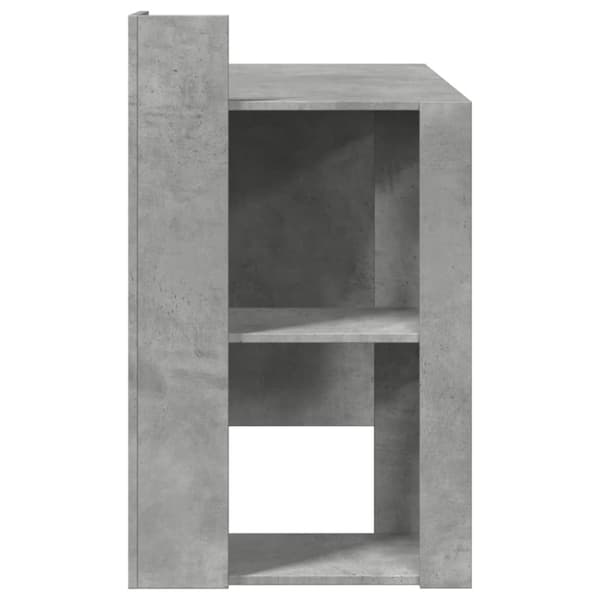 vidaXL Työpöytä betoninharmaa 103,5x56,5x94 cm tekninen puu