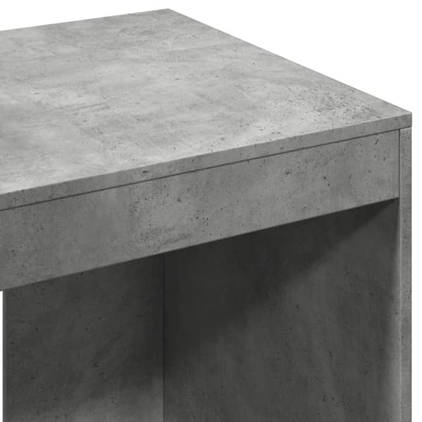 vidaXL Työpöytä betoninharmaa 103,5x56,5x94 cm tekninen puu