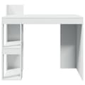 Miniatyrbild 5 av 11: vidaXL Skrivbord vit 103,5x56,5x94 cm konstruerat trä