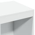 Miniatyrbild 8 av 11: vidaXL Skrivbord vit 103,5x56,5x94 cm konstruerat trä