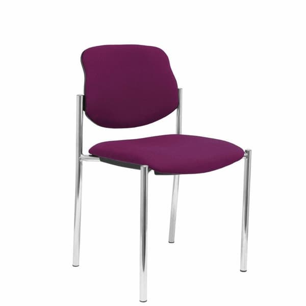 Receptionsstol Villalgordo Piqueras y Crespo BALI760 Purpur Läderimitation