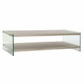 Miniatyrbild 1 av 2: Soffbord DKD Home Decor Multicolour Transparent Naturell Trä Glas Trä MDF 130 x 65 x 35,5 cm