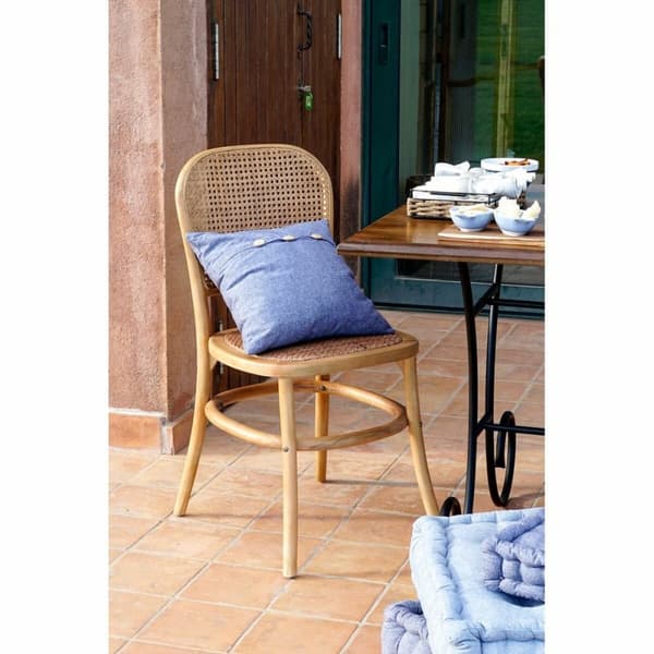 Matsalsstol DKD Home Decor Multicolour Naturell 48 x 45 x 85 cm 44 x 49 x 87 cm