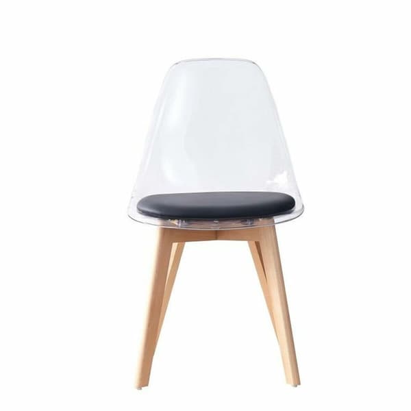 Matsalsstol DKD Home Decor Svart Multicolour Naturell 30 x 40 cm 54 x 47 x 81 cm