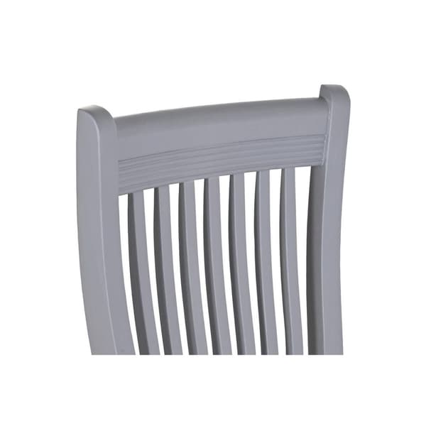 Matsalsstol DKD Home Decor 40 x 42 x 94,5 cm Naturell Grå