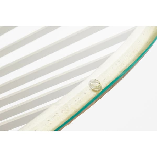 Sidobord DKD Home Decor Gyllene Glas Stål 138 x 66 x 46 cm