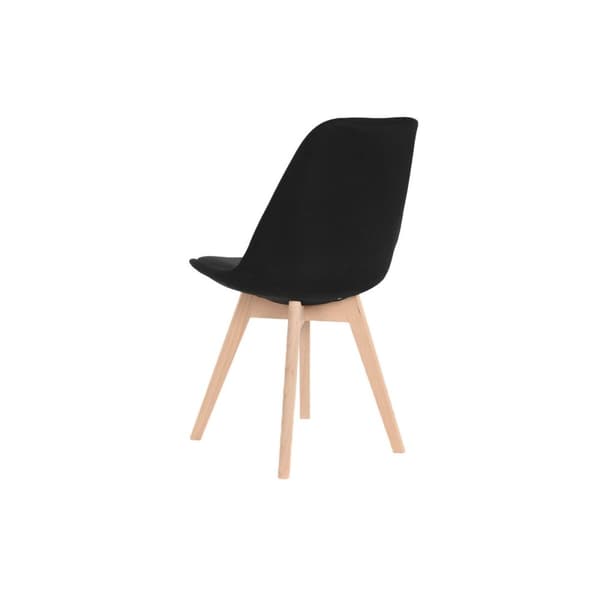Stol DKD Home Decor Svart 48 x 56 x 83 cm
