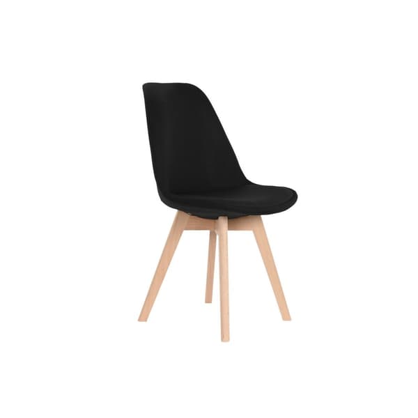 Stol DKD Home Decor Svart 48 x 56 x 83 cm