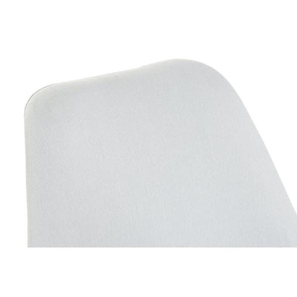 Stol DKD Home Decor Blå Beige Polyester Skum bokträ 48 x 56 x 83 cm