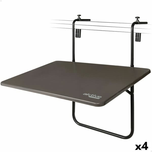 Fällbord Aktive För upphängning på balkong Stål 60 x 66,5 x 40 cm (4 antal)