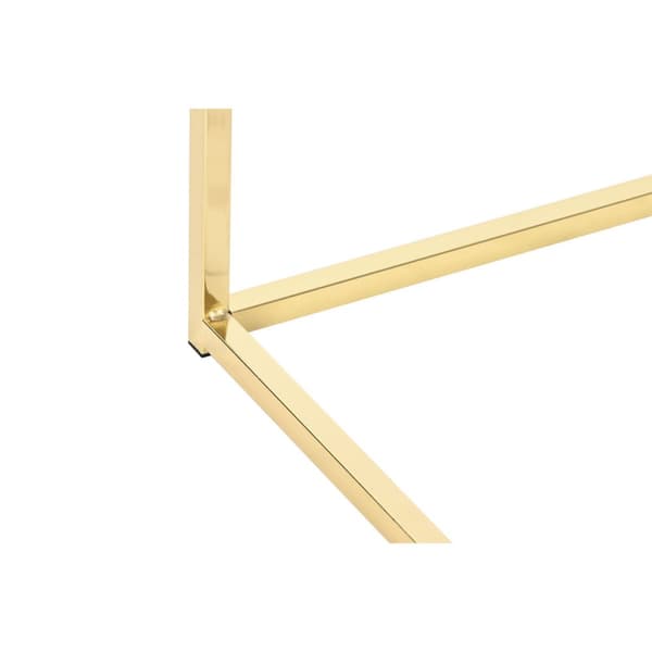 Soffbord DKD Home Decor Metall Trä MDF 100 x 60 x 40 cm