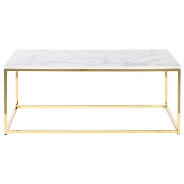 Soffbord DKD Home Decor Metall Trä MDF 100 x 60 x 40 cm