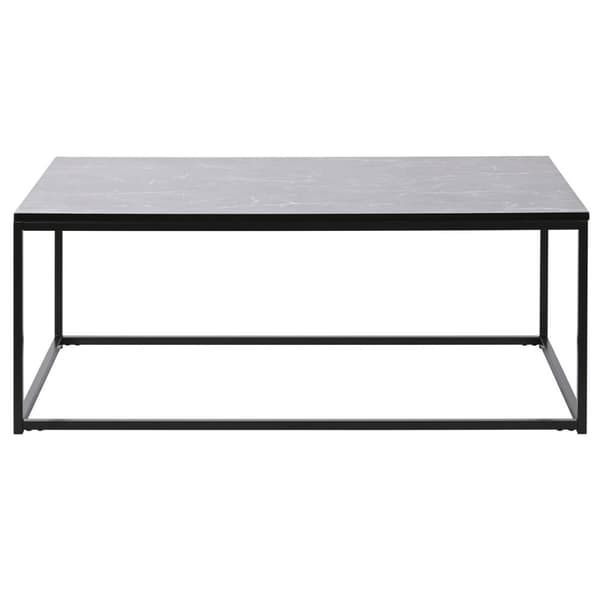 Soffbord DKD Home Decor Metall Trä MDF 100 x 60 x 40 cm