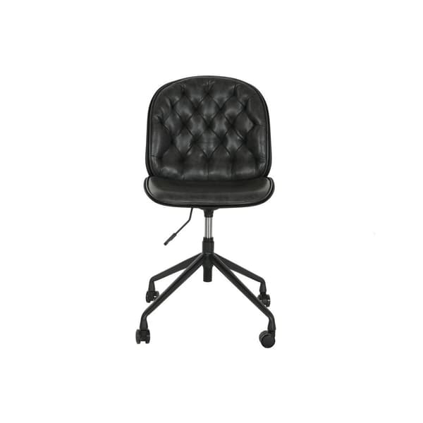 Stol DKD Home Decor Svart Mörkgrå 47,5 x 57,5 x 83 cm